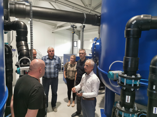 BENDROVĖJE LANKĖSI KOLEGOS IŠ UAB „SKUODO VANDENYS“