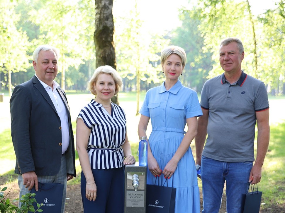 SENAMIESTYJE ĮRENGTA DAR VIENA VANDENS KOLONĖLĖ